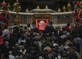 Cardinals to seal Pope Francis’ coffin, formally ending his lying in state at the Vatican
