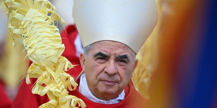 Convicted Italian cardinal pulls out of conclave to choose new pope
