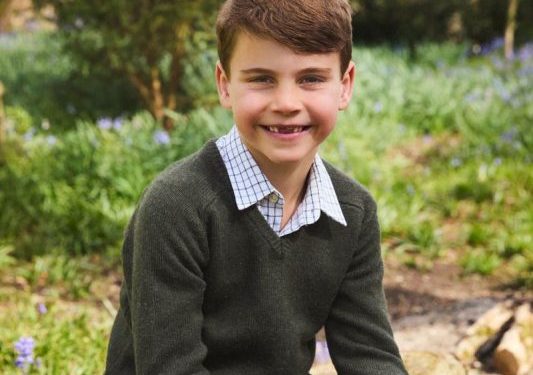 New Prince Louis photo released to mark 7th birthday
