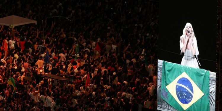 Brazilian police arrest 2 people over alleged plot targeting Lady Gaga concert in Rio