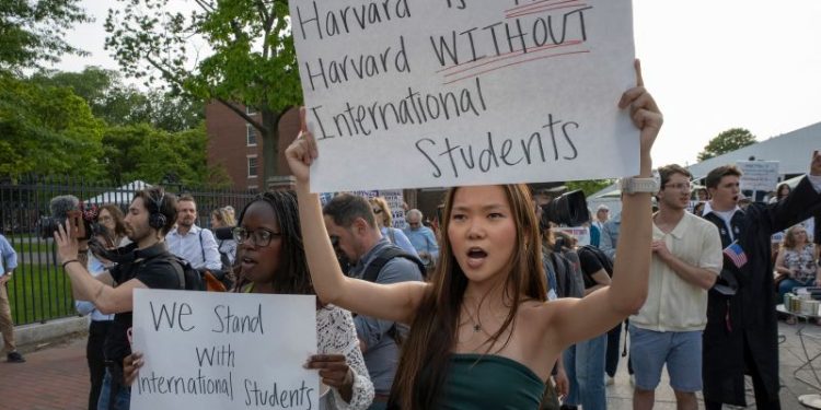 ‘A fear campaign.’ Students around the world are shocked, scared and saddened by US visa pause